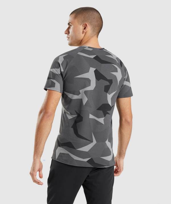 Panske Tricka Gymshark Critical Čierne | HP4691750
